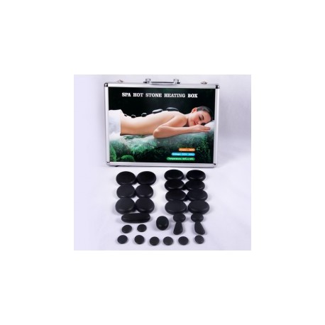 KIT PROFESIONAL DE PIEDRAS CALIENTES 28PZ...