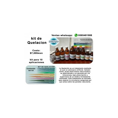 KIT DE QUELACION (terapia molecular)