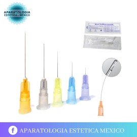 CÁNULA CON AGUJA 27G-50